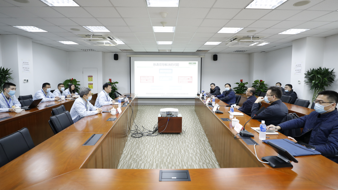 天津市副市長王衛東一行蒞臨中國大冢調研指導